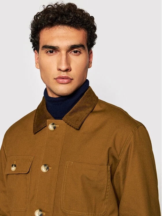 Flash Sale 😀 Selected Homme Άνδρες Μεταβατικά Μπουφάν Μπουφάν μεταβατικό Sust 16079402 Καφέ Regular Fit 🥰 6 Flash Sale 😀 Selected Homme Άνδρες Μεταβατικά Μπουφάν Μπουφάν μεταβατικό Sust 16079402 Καφέ Regular Fit 🥰 - Image 4