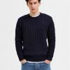 Αγορά ⌛ Selected Homme Άνδρες Πουλόβερ Henry 16086685 Σκούρο μπλε Relaxed Fit ✨ -Selected Homme Κατάστημα unnamed file 116