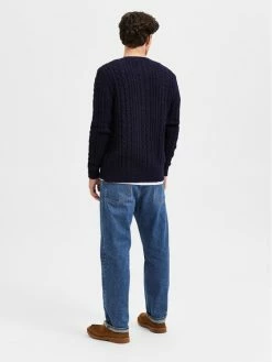 Αγορά ⌛ Selected Homme Άνδρες Πουλόβερ Henry 16086685 Σκούρο μπλε Relaxed Fit ✨ -Selected Homme Κατάστημα unnamed file 118