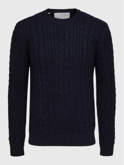 Αγορά ⌛ Selected Homme Άνδρες Πουλόβερ Henry 16086685 Σκούρο μπλε Relaxed Fit ✨ -Selected Homme Κατάστημα unnamed file 121