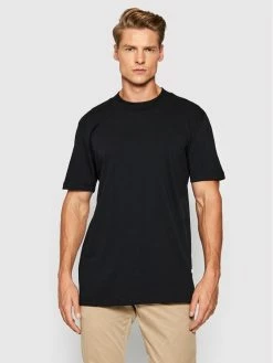 Συμφωνίες ⭐ Selected Homme Άνδρες T-shirts T-Shirt Colman 16077385 Μαύρο Regular Fit 🛒