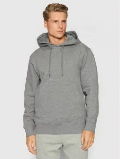 Best Pirce 🧨 Selected Homme Άνδρες Μπλούζες Χωρίς Φερμουάρ Μπλούζα Jackson 16077368 Γκρι Regular Fit 😀