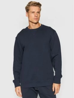 Ολοκαίνουργιο 👏 Selected Homme Άνδρες Μπλούζες Χωρίς Φερμουάρ Μπλούζα Jason 16077366 Σκούρο μπλε Regular Fit 🥰