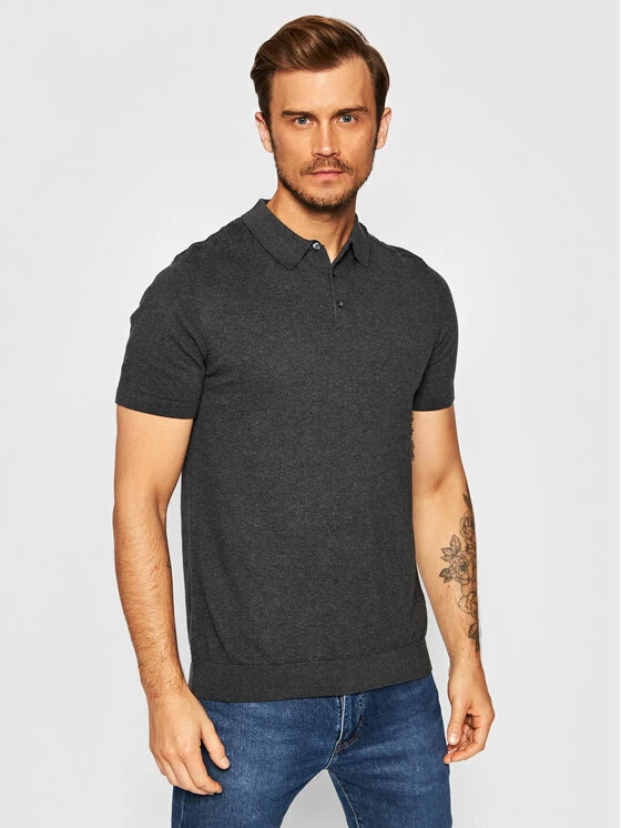 Το φθηνότερο 😉 Selected Homme Άνδρες Μπλούζες Polo Polo Berg 16074685 Γκρι Regular Fit ⭐ 3 Το φθηνότερο 😉 Selected Homme Άνδρες Μπλούζες Polo Polo Berg 16074685 Γκρι Regular Fit ⭐