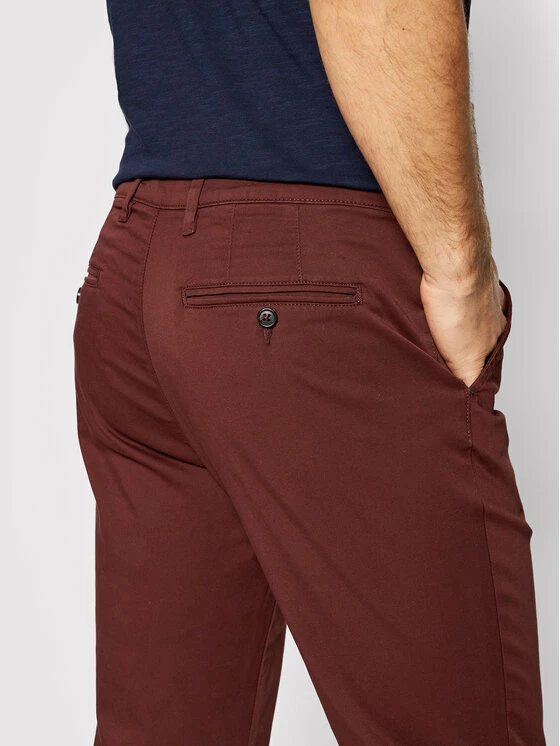Νέος 🎉 Selected Homme Άνδρες Παντελόνια Chinos Παντελόνι Chino Miles 16074054 Καφέ Slim Fit 🎉 6 Νέος 🎉 Selected Homme Άνδρες Παντελόνια Chinos Παντελόνι Chino Miles 16074054 Καφέ Slim Fit 🎉 - Image 4