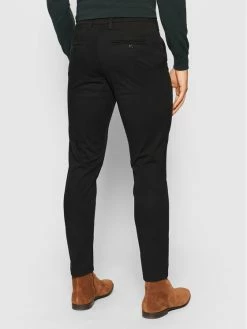 Φτηνός ✨ Selected Homme Άνδρες Παντελόνια Chinos Παντελόνι Chino Miles 16074054 Μαύρο Slim Fit 🔥 -Selected Homme Κατάστημα unnamed file 1355