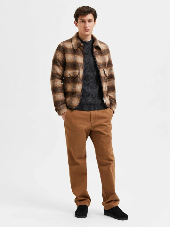 Best Pirce 💯 Selected Homme Άνδρες Μεταβατικά Μπουφάν Μπουφάν μεταβατικό Hope 16086120 Καφέ Regular Fit 🎁 3 Best Pirce 💯 Selected Homme Άνδρες Μεταβατικά Μπουφάν Μπουφάν μεταβατικό Hope 16086120 Καφέ Regular Fit 🎁