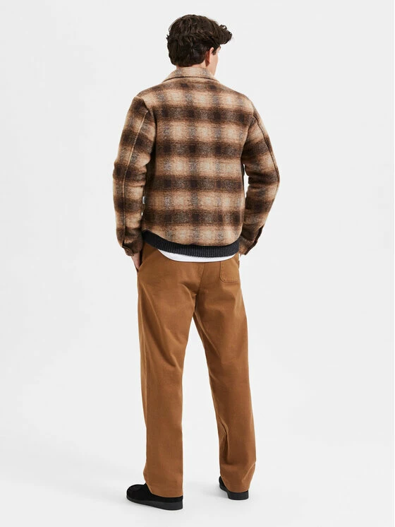 Best Pirce 💯 Selected Homme Άνδρες Μεταβατικά Μπουφάν Μπουφάν μεταβατικό Hope 16086120 Καφέ Regular Fit 🎁 4 Best Pirce 💯 Selected Homme Άνδρες Μεταβατικά Μπουφάν Μπουφάν μεταβατικό Hope 16086120 Καφέ Regular Fit 🎁 - Image 2