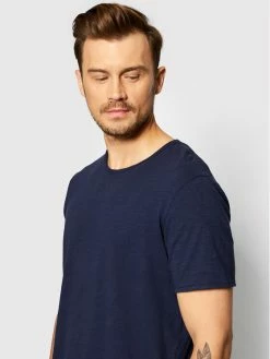 Συμφωνίες 😀 Selected Homme Άνδρες T-shirts T-Shirt Morgan 16071775 Σκούρο μπλε Regular Fit ⭐ -Selected Homme Κατάστημα unnamed file 1381