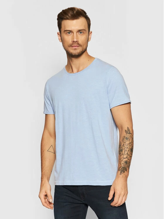 Φτηνός 🧨 Selected Homme Άνδρες T-shirts T-Shirt Morgan 16071775 Μπλε Regular Fit 😀 3 Φτηνός 🧨 Selected Homme Άνδρες T-shirts T-Shirt Morgan 16071775 Μπλε Regular Fit 😀