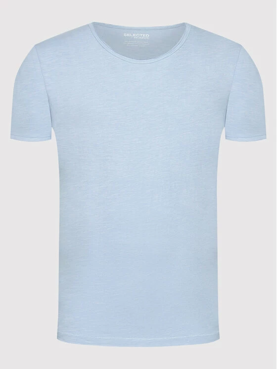 Φτηνός 🧨 Selected Homme Άνδρες T-shirts T-Shirt Morgan 16071775 Μπλε Regular Fit 😀 7 Φτηνός 🧨 Selected Homme Άνδρες T-shirts T-Shirt Morgan 16071775 Μπλε Regular Fit 😀 - Image 5