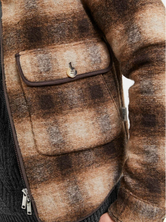 Best Pirce 💯 Selected Homme Άνδρες Μεταβατικά Μπουφάν Μπουφάν μεταβατικό Hope 16086120 Καφέ Regular Fit 🎁 6 Best Pirce 💯 Selected Homme Άνδρες Μεταβατικά Μπουφάν Μπουφάν μεταβατικό Hope 16086120 Καφέ Regular Fit 🎁 - Image 4