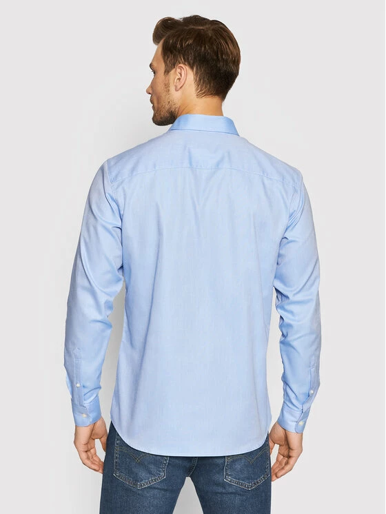 Κουπόνι 🧨 Selected Homme Άνδρες Casual Πουκάμισα Πουκάμισο New Mark 16058640 Μπλε Slim Fit 🔔 5 Κουπόνι 🧨 Selected Homme Άνδρες Casual Πουκάμισα Πουκάμισο New Mark 16058640 Μπλε Slim Fit 🔔 - Image 3