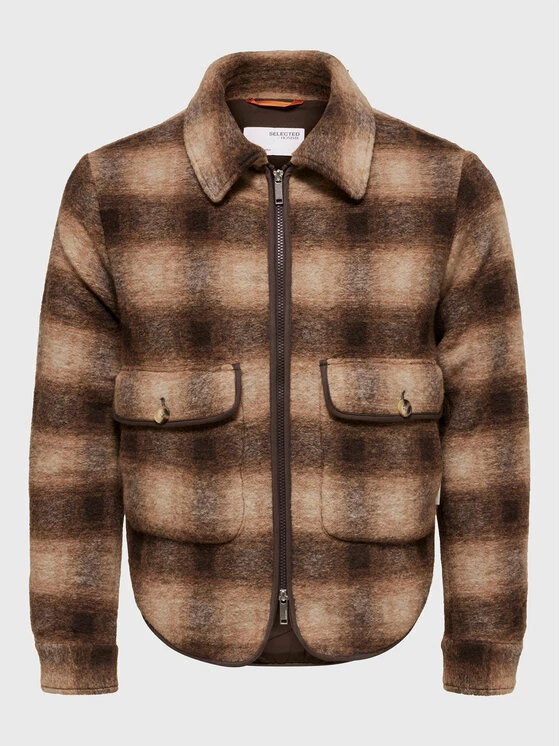 Best Pirce 💯 Selected Homme Άνδρες Μεταβατικά Μπουφάν Μπουφάν μεταβατικό Hope 16086120 Καφέ Regular Fit 🎁 7 Best Pirce 💯 Selected Homme Άνδρες Μεταβατικά Μπουφάν Μπουφάν μεταβατικό Hope 16086120 Καφέ Regular Fit 🎁 - Image 5