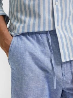 Ολοκαίνουργιο 🧨 Selected Homme Άνδρες Υφασμάτινα Σορτς Σορτς υφασμάτινο New Linen 16085819 Μπλε Comfort Fit ⭐ 12 Ολοκαίνουργιο 🧨 Selected Homme Άνδρες Υφασμάτινα Σορτς Σορτς υφασμάτινο New Linen 16085819 Μπλε Comfort Fit ⭐ -Selected Homme Κατάστημα unnamed file 1447