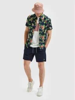 Προώθηση 🎉 Selected Homme Άνδρες Αθλητικά Σορτς Αθλητικό σορτς Emil 16084381 Σκούρο μπλε Comfort Fit 🔥 -Selected Homme Κατάστημα unnamed file 1473