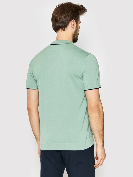 Συμφωνίες ⭐ Selected Homme Άνδρες Μπλούζες Polo Polo Hank 16083930 Πράσινο Regular Fit 🔔 5 Συμφωνίες ⭐ Selected Homme Άνδρες Μπλούζες Polo Polo Hank 16083930 Πράσινο Regular Fit 🔔 - Image 3