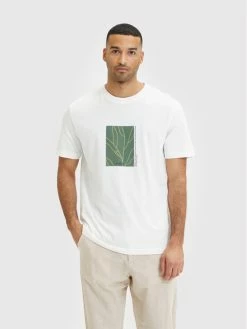 Συμφωνίες 🔔 Selected Homme Άνδρες T-shirts T-Shirt Rob 16084688 Λευκό Relaxed Fit ⌛
