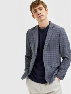 Ολοκαίνουργιο 🎁 Selected Homme Άνδρες T-shirts T-Shirt Eshan 16084630 Σκούρο μπλε Regular Fit 🧨 -Selected Homme Κατάστημα unnamed file 2106