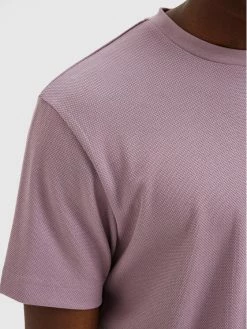 Πολύ καλή προσφορά ⭐ Selected Homme Άνδρες T-shirts T-Shirt Eshan 16084630 Μωβ Regular Fit 💯 -Selected Homme Κατάστημα unnamed file 2111