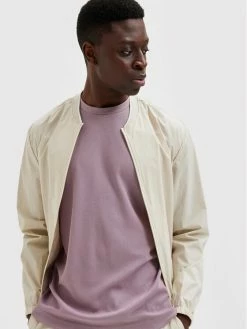 Πολύ καλή προσφορά ⭐ Selected Homme Άνδρες T-shirts T-Shirt Eshan 16084630 Μωβ Regular Fit 💯 -Selected Homme Κατάστημα unnamed file 2112