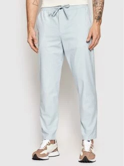 Αγορά ✨ Selected Homme Άνδρες Υφασμάτινα Παντελόνια Παντελόνι υφασμάτινο Newton 16083584 Μπλε Slim Fit 🔥