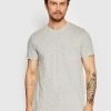 Εξοδος 👏 Selected Homme Άνδρες T-shirts T-Shirt Rockford 16083432 Γκρι Regular Fit ❤️ -Selected Homme Κατάστημα unnamed file 2698