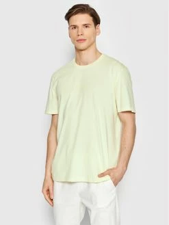 Συμφωνίες 💯 Selected Homme Άνδρες T-shirts T-Shirt Ventura 16083429 Κίτρινο Relaxed Fit 🧨