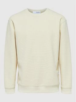 Αγορά 👍 Selected Homme Άνδρες Μπλούζες Χωρίς Φερμουάρ Μπλούζα Morell 16085661 Μπεζ Regular Fit ⌛ -Selected Homme Κατάστημα unnamed file 272