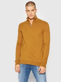 Προϋπολογισμός 😉 Selected Homme Άνδρες Ζακέτες Ζακέτα Berg 16074688 Πορτοκαλί Regular Fit 👏