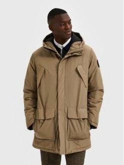 Αγορά ✨ Selected Homme Άνδρες Χειμωνιάτικα Μπουφάν Μπουφάν χειμωνιάτικο Hector 16085225 Πράσινο Regular Fit ⌛