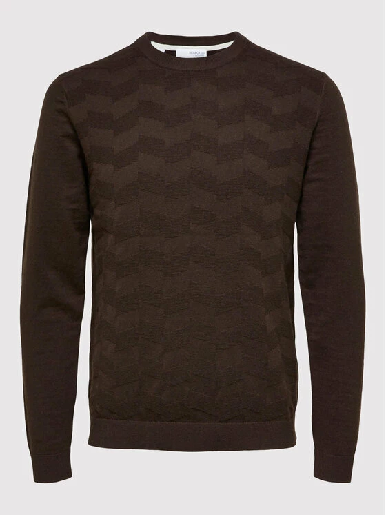 Η καλύτερη συμφωνία 😀 Selected Homme Άνδρες Πουλόβερ Romen 16085294 Καφέ Regular Fit ❤️ 8 Η καλύτερη συμφωνία 😀 Selected Homme Άνδρες Πουλόβερ Romen 16085294 Καφέ Regular Fit ❤️ - Image 6