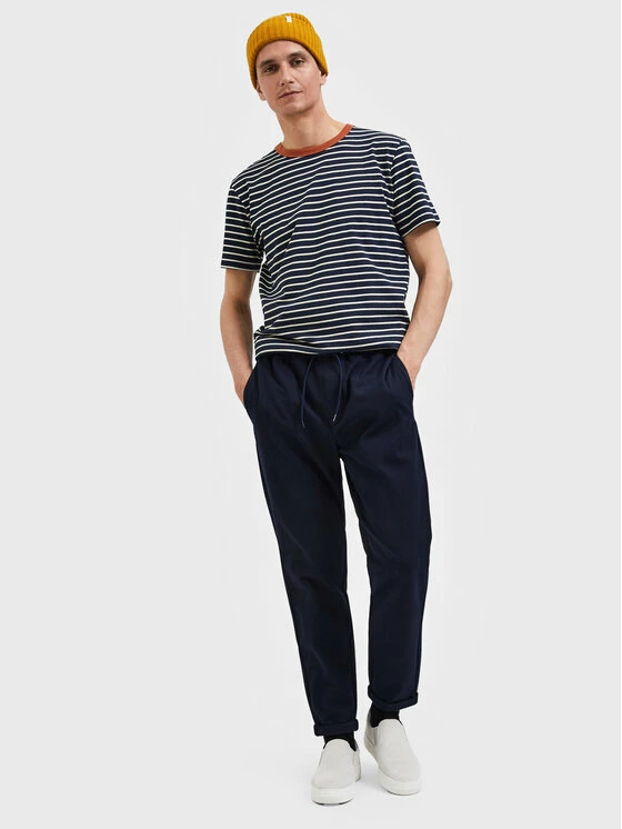 Εξοδος 😉 Selected Homme Άνδρες Υφασμάτινα Παντελόνια Παντελόνι υφασμάτινο Selby 16085172 Σκούρο μπλε Slim Fit 🥰 4 Εξοδος 😉 Selected Homme Άνδρες Υφασμάτινα Παντελόνια Παντελόνι υφασμάτινο Selby 16085172 Σκούρο μπλε Slim Fit 🥰 - Image 2