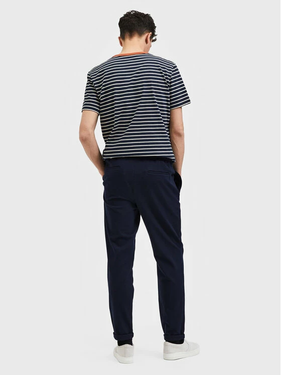 Εξοδος 😉 Selected Homme Άνδρες Υφασμάτινα Παντελόνια Παντελόνι υφασμάτινο Selby 16085172 Σκούρο μπλε Slim Fit 🥰 5 Εξοδος 😉 Selected Homme Άνδρες Υφασμάτινα Παντελόνια Παντελόνι υφασμάτινο Selby 16085172 Σκούρο μπλε Slim Fit 🥰 - Image 3