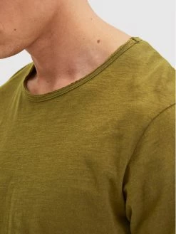 Εξοδος 🥰 Selected Homme Άνδρες T-shirts T-Shirt Morgan 16071775 Πράσινο Regular Fit 😀 -Selected Homme Κατάστημα unnamed file 577