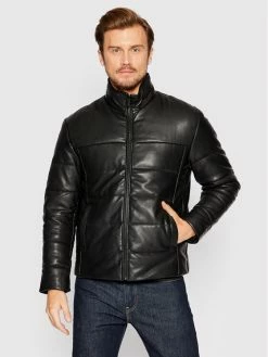 Φτηνός 😀 Selected Homme Άνδρες Δερμάτινα Μπουφάν Μπουφάν δερμάτινο Skyark 16085733 Μαύρο Regular Fit 🛒