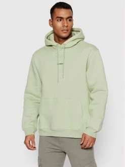 Ολοκαίνουργιο 💯 Selected Homme Άνδρες Μπλούζες Χωρίς Φερμουάρ Μπλούζα Hankie 16085886 Πράσινο Regular Fit 🔔