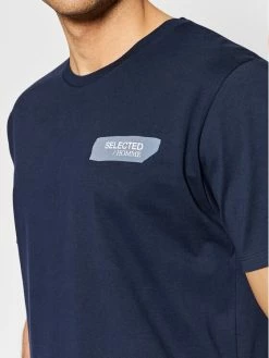 Προϋπολογισμός 🔥 Selected Homme Άνδρες T-shirts T-Shirt Dann 16085966 Σκούρο μπλε Regular Fit 🎉 -Selected Homme Κατάστημα unnamed file 912