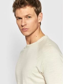 Πολύ καλή προσφορά 👍 Selected Homme Άνδρες T-shirts T-Shirt Sunny 16084195 Μπεζ Regular Fit 🎁 -Selected Homme Κατάστημα unnamed file 942