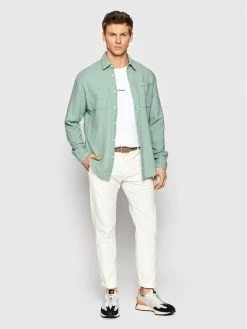 Συμφωνίες 🔔 Selected Homme Άνδρες Casual Πουκάμισα Πουκάμισο Nico 16083827 Πράσινο Slim Fit ✨ -Selected Homme Κατάστημα unnamed file 955