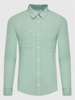 Συμφωνίες 🔔 Selected Homme Άνδρες Casual Πουκάμισα Πουκάμισο Nico 16083827 Πράσινο Slim Fit ✨ -Selected Homme Κατάστημα unnamed file 958