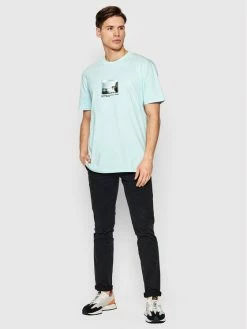 Καλύτερη πώληση 🔔 Selected Homme Άνδρες T-shirts T-Shirt Denton 16083430 Μπλε Relaxed Fit 💯 -Selected Homme Κατάστημα unnamed file 971