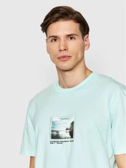 Καλύτερη πώληση 🔔 Selected Homme Άνδρες T-shirts T-Shirt Denton 16083430 Μπλε Relaxed Fit 💯 -Selected Homme Κατάστημα unnamed file 973