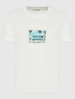 Συμφωνίες 🔥 Selected Homme Άνδρες T-shirts T-Shirt Denton 16083430 Λευκό Relaxed Fit 💯 -Selected Homme Κατάστημα unnamed file 979